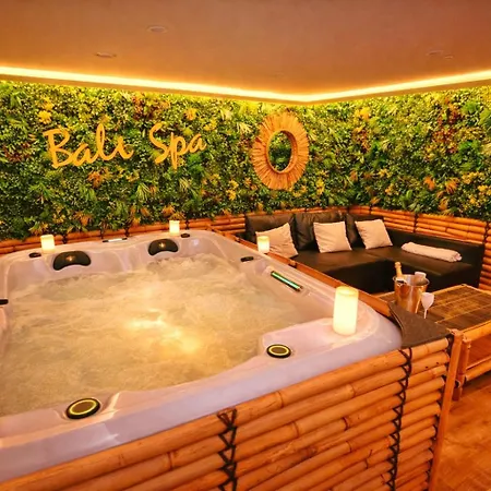 Bali Spa-4 Pers-jacuzzi-parking-jardin-clim-colmar Apartment